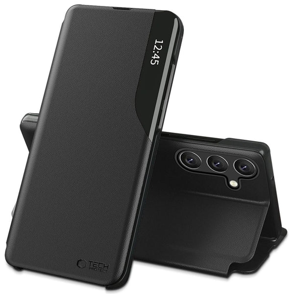 Tech - Protect Samsung Galaxy A37 5G - Θήκη Βιβλίο - Smart View - Black
