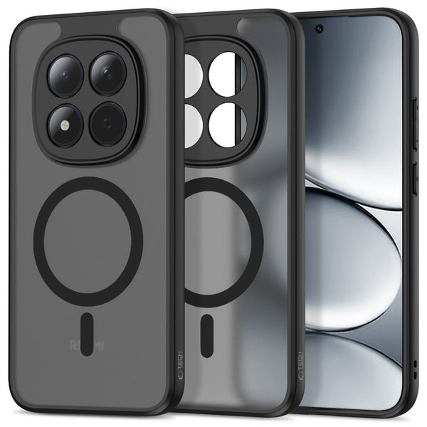 Tech - Protect Xiaomi Redmi Note 15 Pro 5G - Σκληρή Θήκη με Πλαίσιο Σιλικόνης και MagSafe - MagMat MagSafe - Matte Black