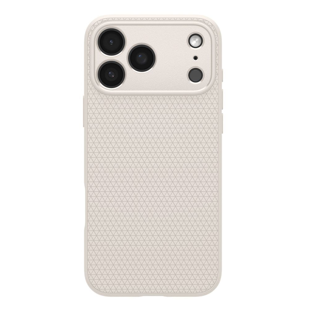 Spigen iPhone 18 Pro / iPhone 17 Pro - Θήκη Σιλικόνης - Liquid Air - Natural Titanium
