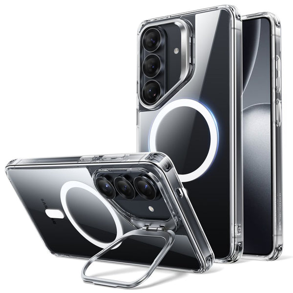 ESR Samsung Galaxy S26 - Σκληρή Θήκη με Πλαίσιο Σιλικόνης και MagSafe - Classic Hybrid Kickstand MagSafe - Clear
