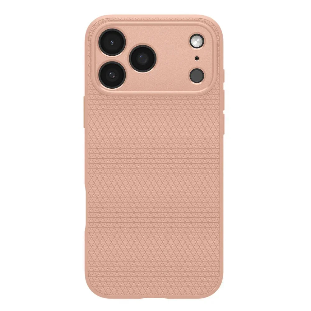 Spigen iPhone 17 Pro Max - Liquid Air - Θήκη Σιλικόνης - Rose Titanium