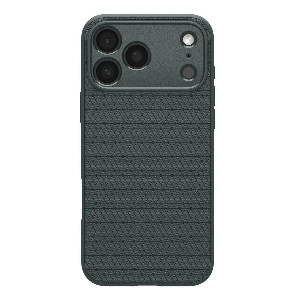 Spigen iPhone 17 Pro Max - Liquid Air - Θήκη Σιλικόνης - Abyss Green