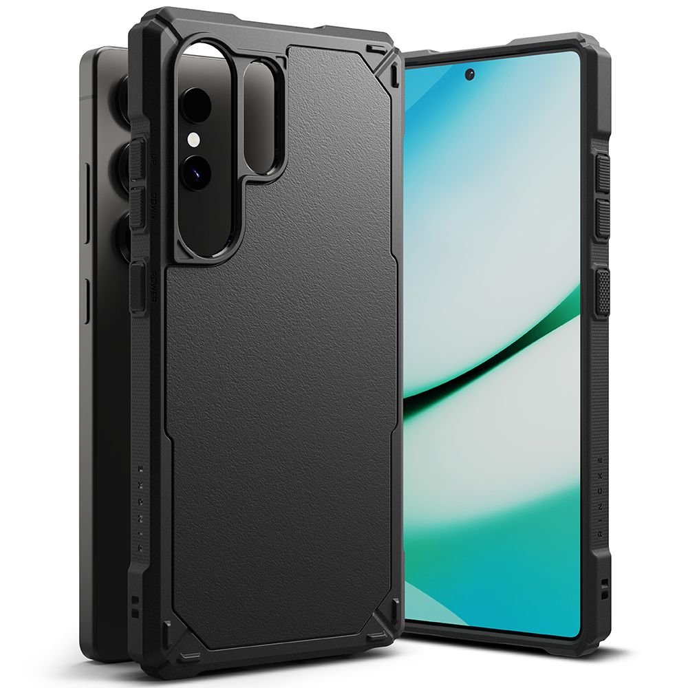 Ringke Samsung Galaxy S25 Ultra Rugged Gear Σκληρή Θήκη TPU - Black