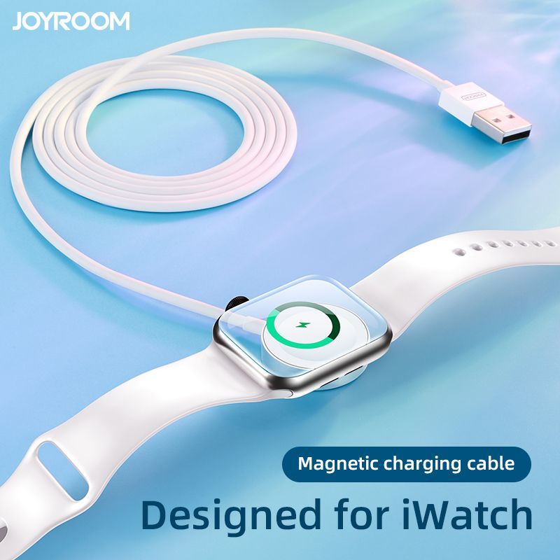 Joyroom Καλώδιο με Μαγνητική Βάση Φόρτισης για Apple Watch - 1.2m - White - S - IW001S