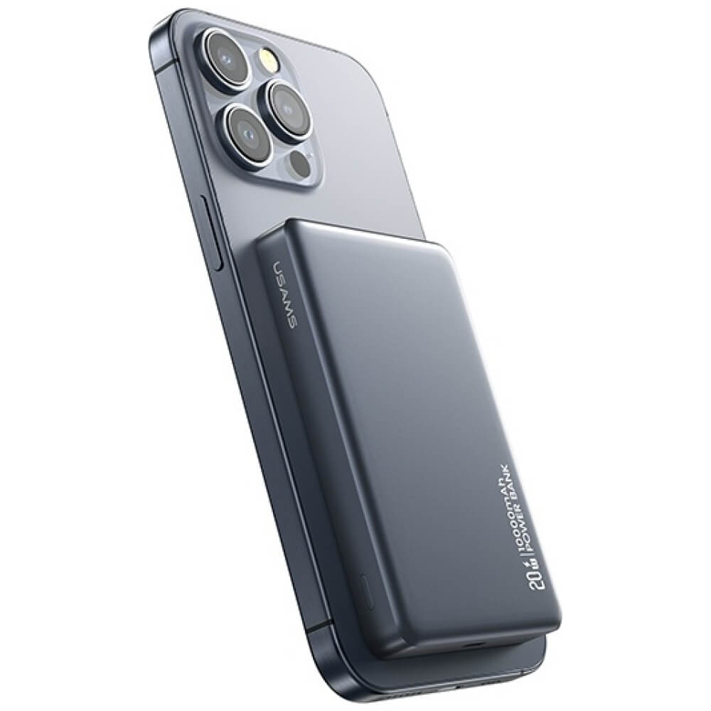 USAMS CD242 CY Series Ασύρματο PowerBank 10000mAh 20W - Tarnish