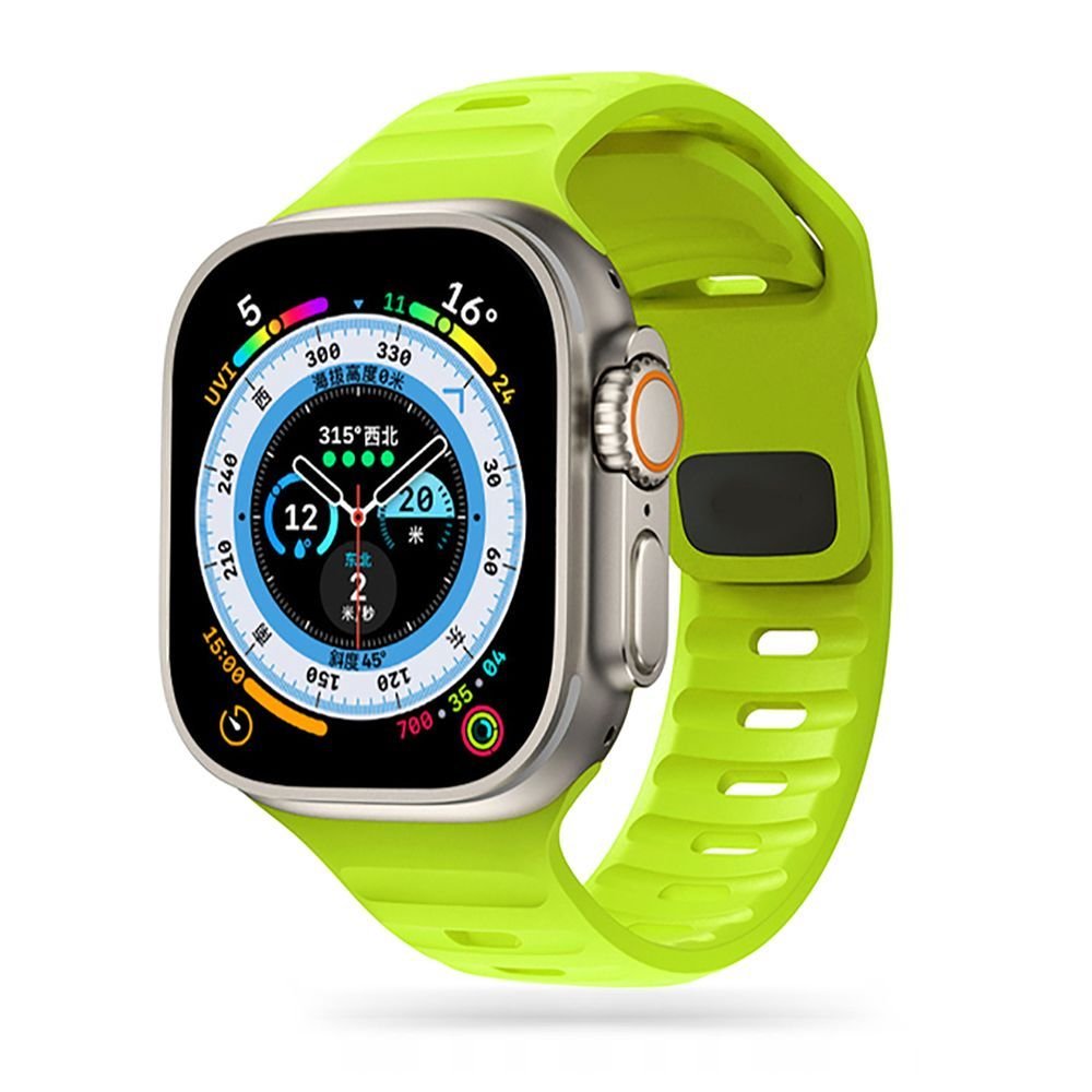 Tech - Protect Λουράκι Apple Watch 2 / 3 / 4 / 5 / 6 / 7 / 8 / 9 / SE - 38 / 40 / 41 mm IconBand Line Λαστιχένιο - Lime