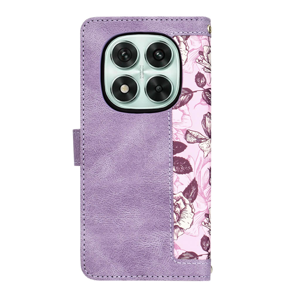 Techsuit Xiaomi Redmi Note 14 Pro 5G / Poco X7 - FlipCraft - Θήκη Πορτοφόλι από Δερματίνη - Mysterious Purple