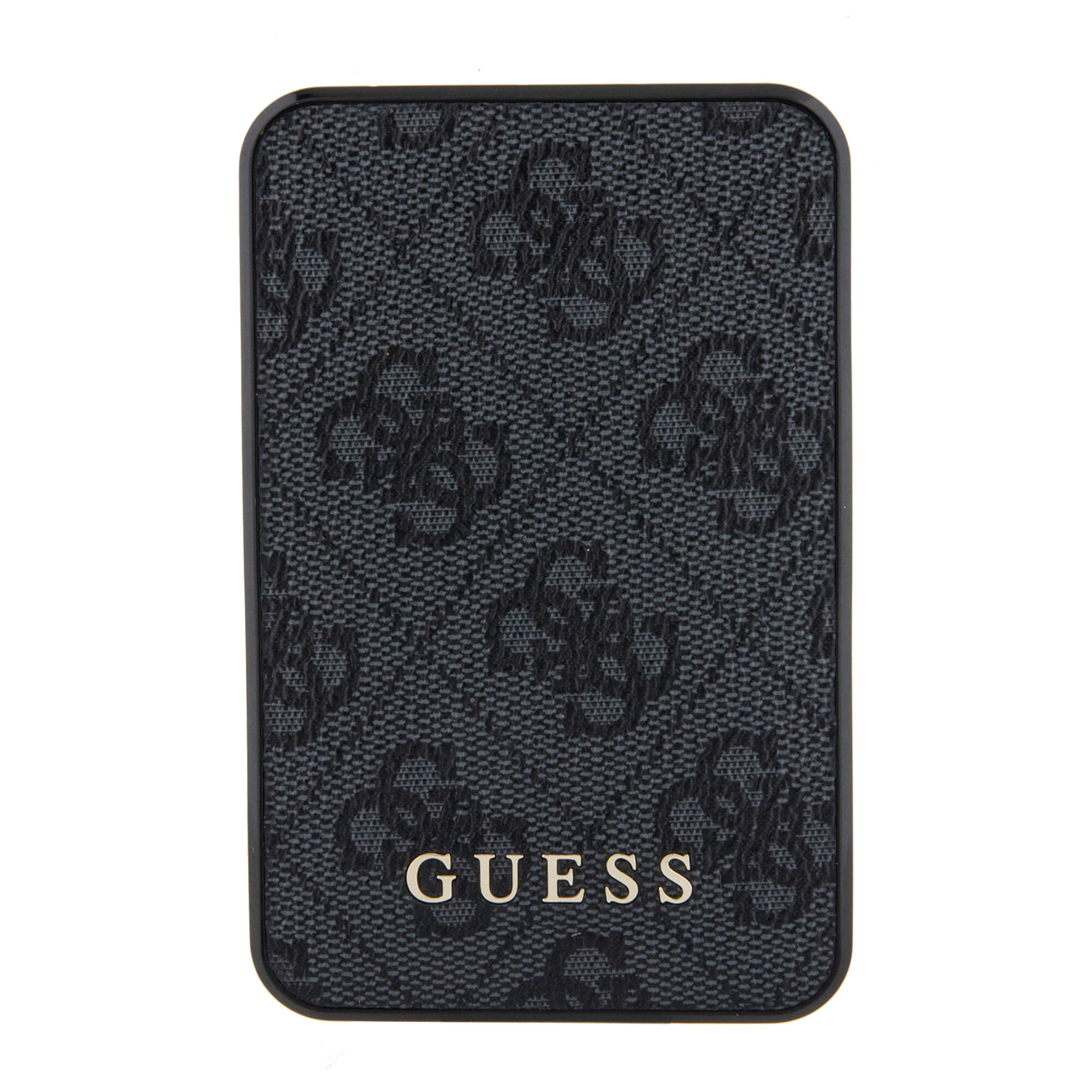 Guess PowerBank 15W - 4G Leather Metal Logo - 5000 mAh - Black - GUPB5LP4GEGK