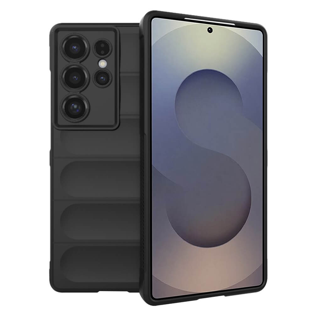 Techsuit Samsung Galaxy S25 Ultra Magic Shield Θήκη Σιλικόνης TPU - Black