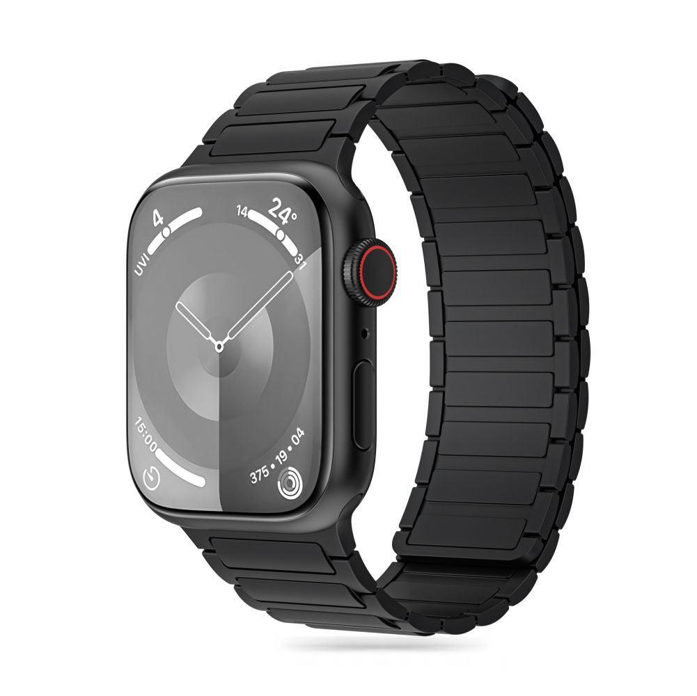 Tech - Protect Λουράκι Apple Watch 4 / 5 / 6 / 7 / 8 / 9 / SE / ULTRA 1 / ULTRA 2 - 42 / 44 / 45 / 49 mm IconBand Magnetic Μαγνητικό Σιλικόνης - Black