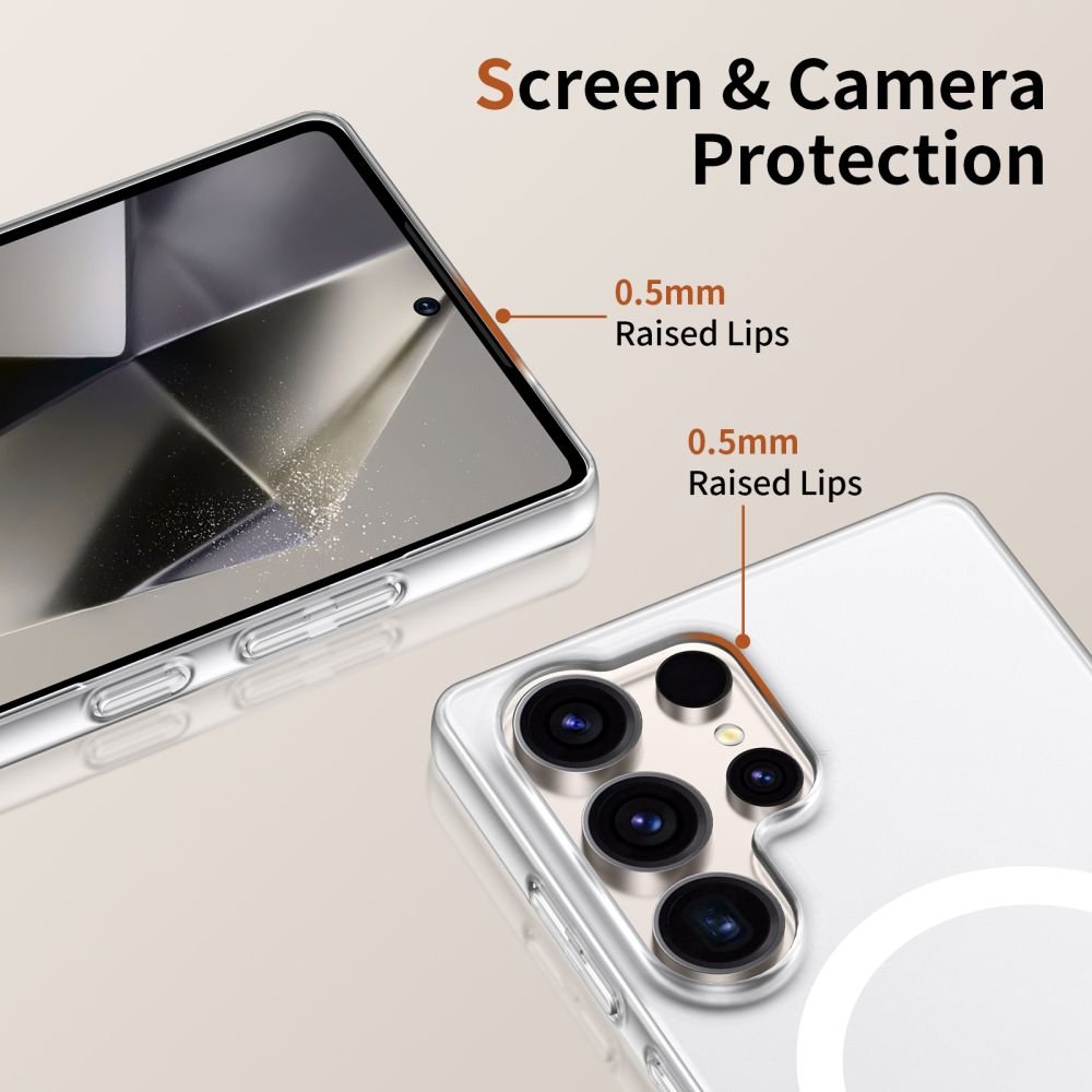 Tech - Protect Samsung Galaxy S25 Ultra MagSlim - Σκληρή Θήκη με MagSafe - Matte / Ice