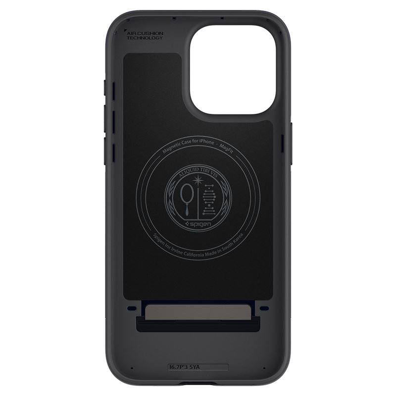 Spigen iPhone 15 Pro Max Style Armor Mag Σκληρή Θήκη με MagSafe - Classic Silver