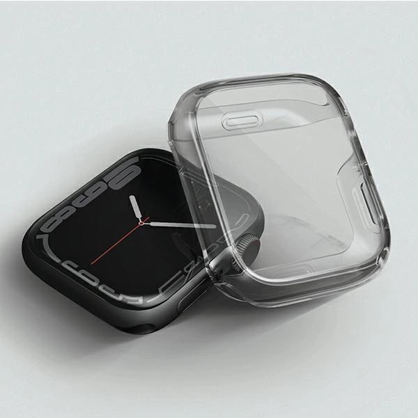 Uniq Θήκη Apple Watch 7 / 8 / 9 - 45 mm Garde Hybrid 360 - Smoked Grey