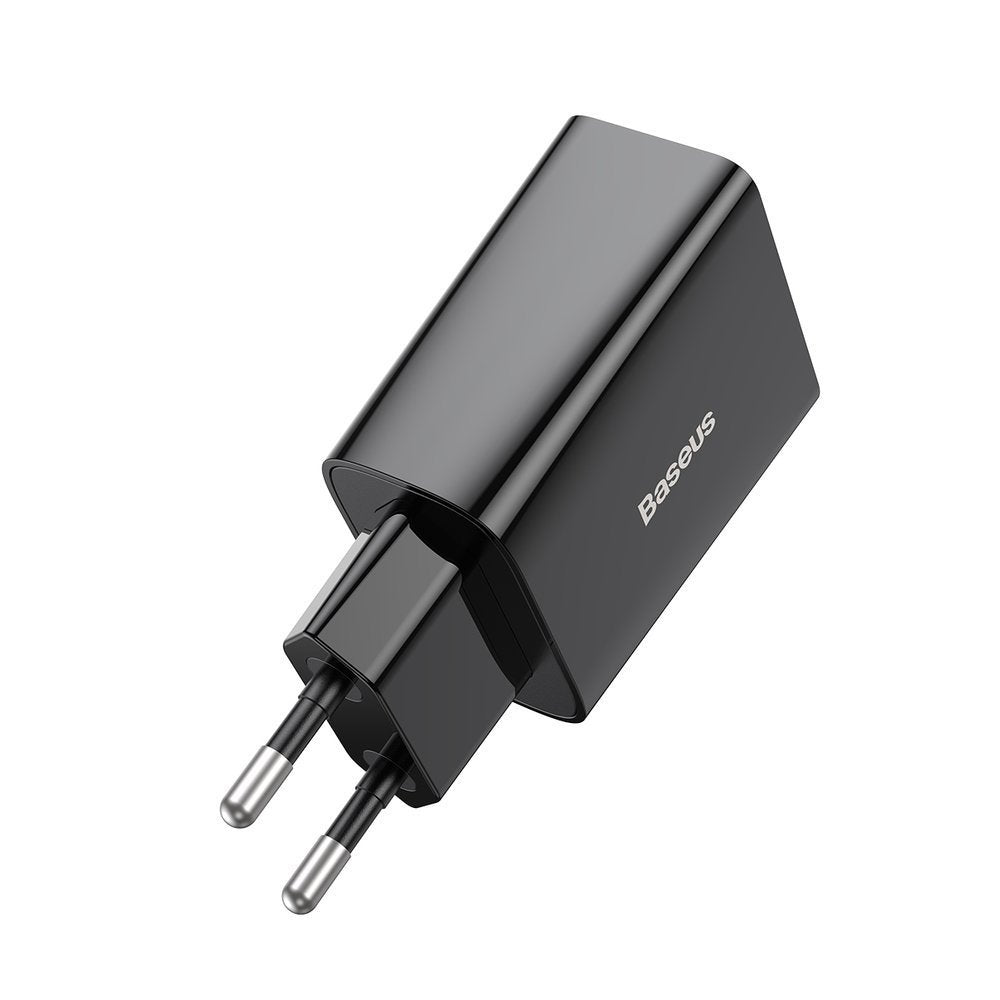 Baseus Speed Mini Οικιακός Φορτιστής Γρήγορης Φόρτισης με Θύρα Type - C PD 20W - Black - CCFS - SN01