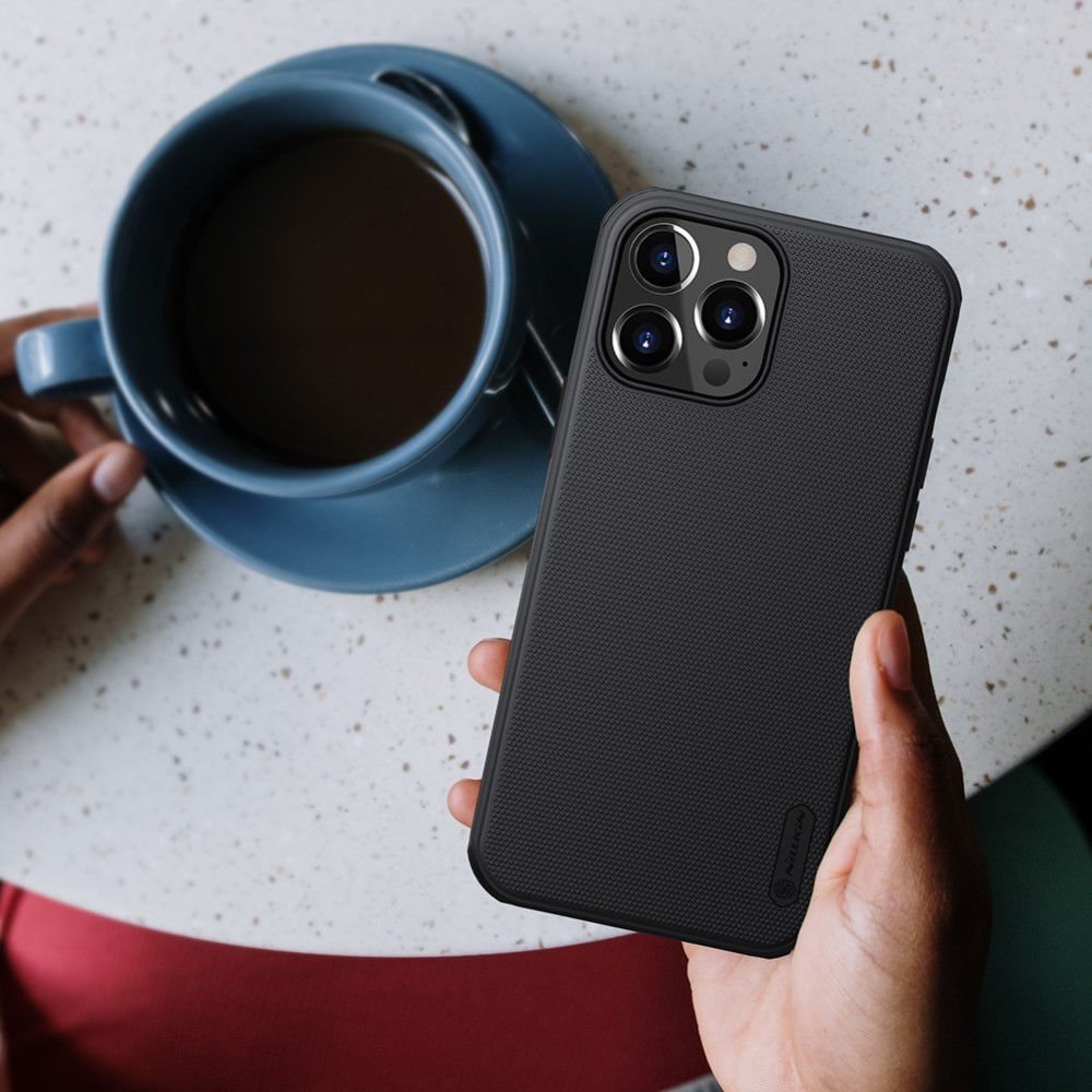 Nillkin iPhone 13 Pro Super Frosted Shield Rugged Σκληρή Θήκη - Black
