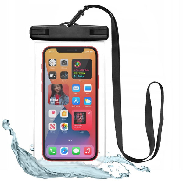 Tech - Protect Universal Αδιάβροχη Θήκη για Smartphones 6.9'' - Clear / Black
