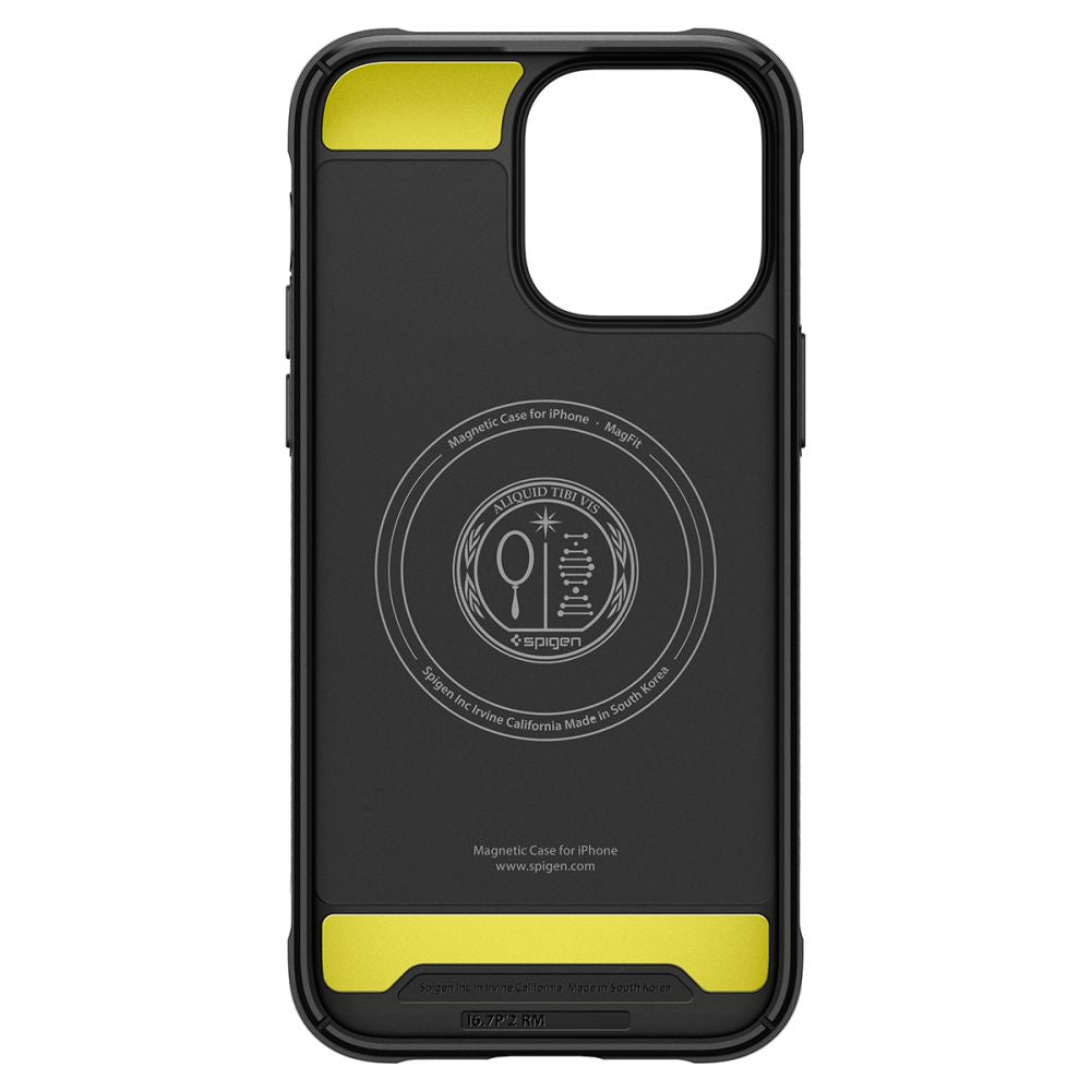 Spigen iPhone 14 Pro Max Rugged Armor Mag Θήκη TPU με MagSafe - Matte Black