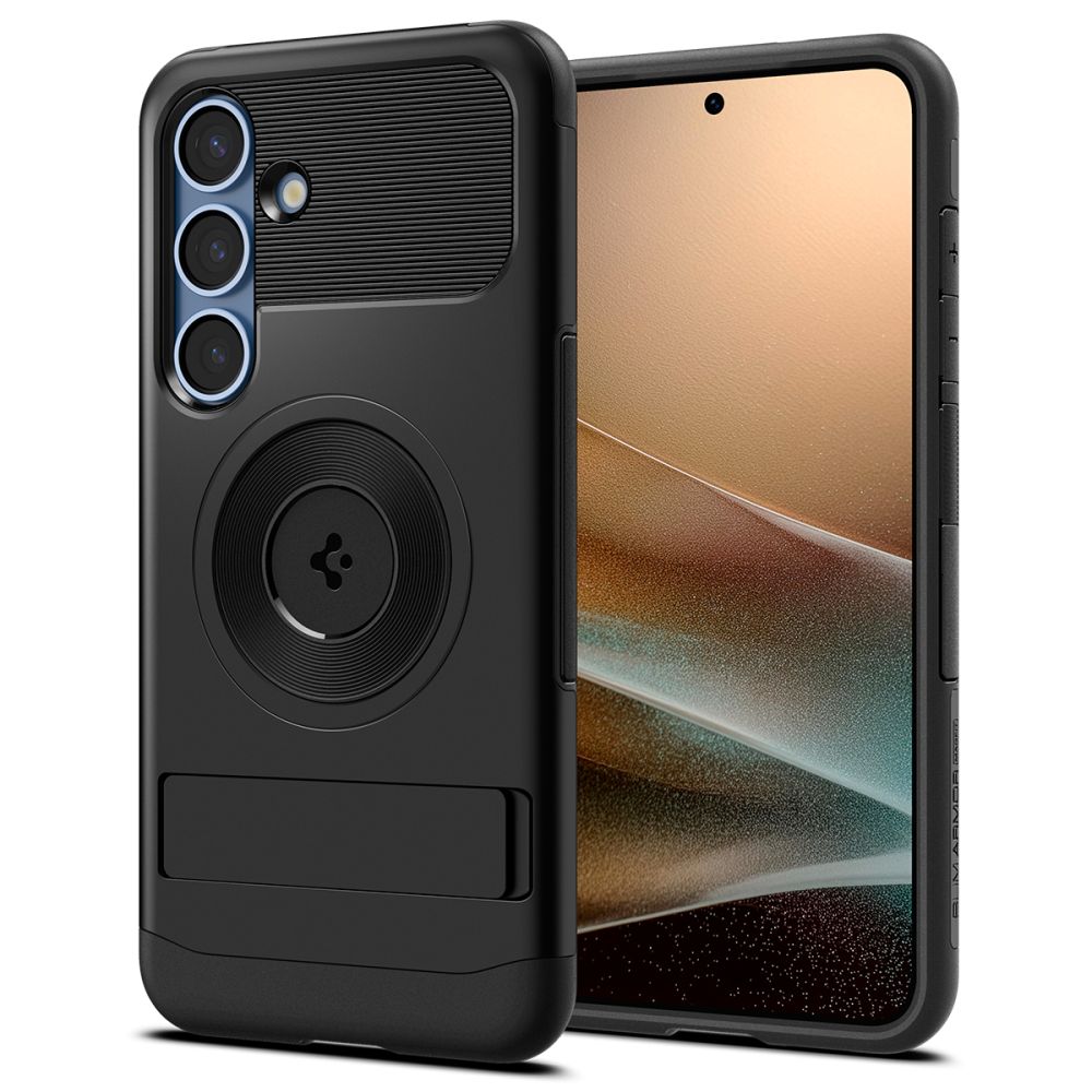 Spigen Samsung Galaxy S25 Plus Slim Armor Mag Σκληρή Θήκη με Stand και MagSafe - Black