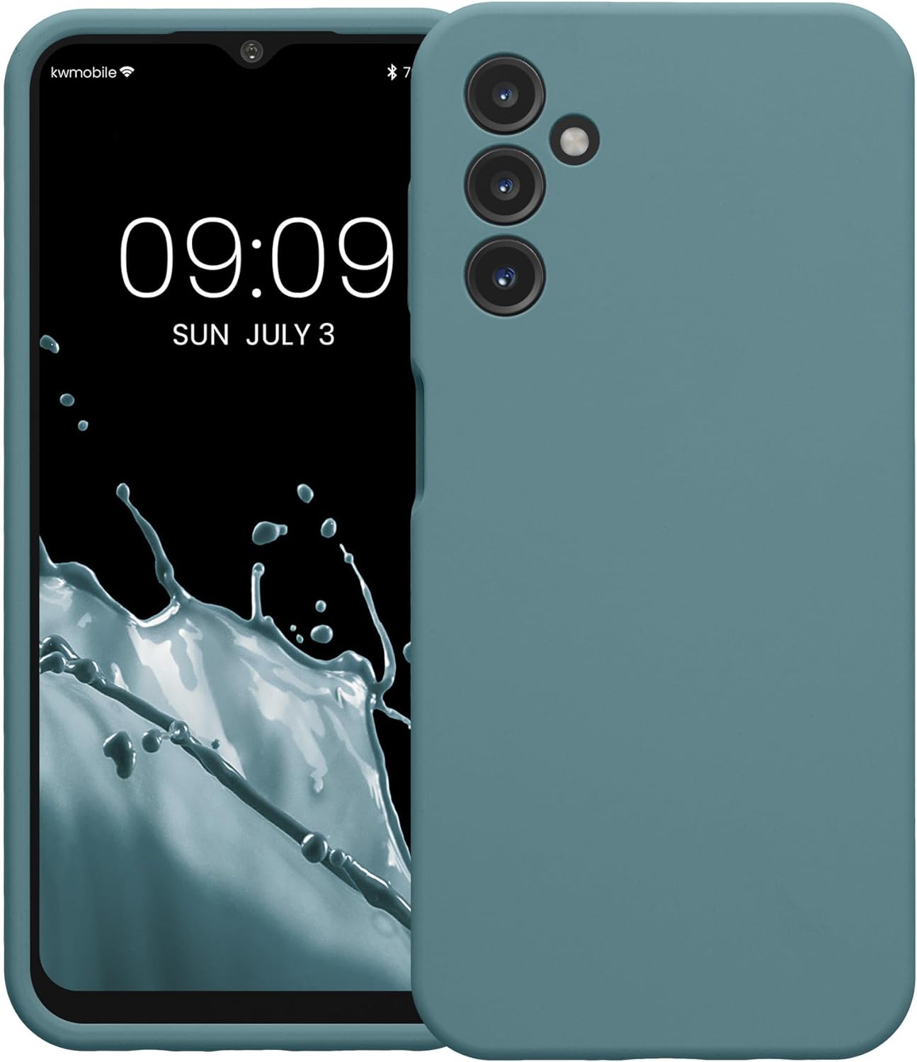 KW Samsung Galaxy A14 5G Θήκη Σιλικόνης Rubberized TPU - Antique Stone