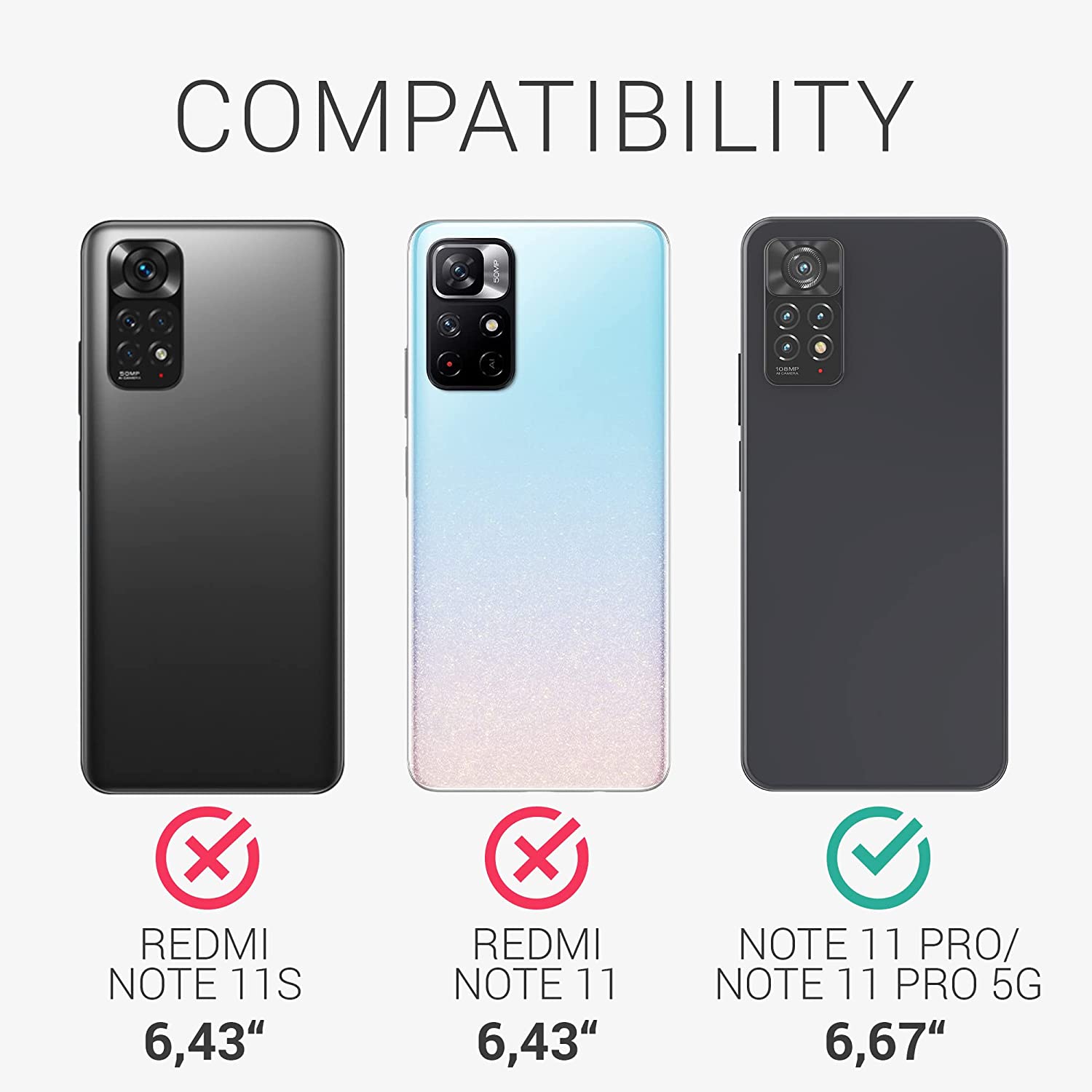 Kalibri Xiaomi Redmi Note 11 Pro / Note 11 Pro 5G Σκληρή Θήκη με Επένδυση Γνήσιου Δέρματος - Dark Green - 58780.80