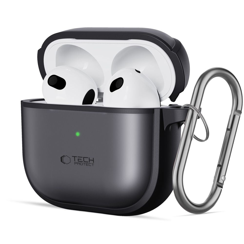 Tech - Protect AirPods 4 - Θήκη από Σκληρό Πλαστικό και Σιλικόνη - MagMat - Black