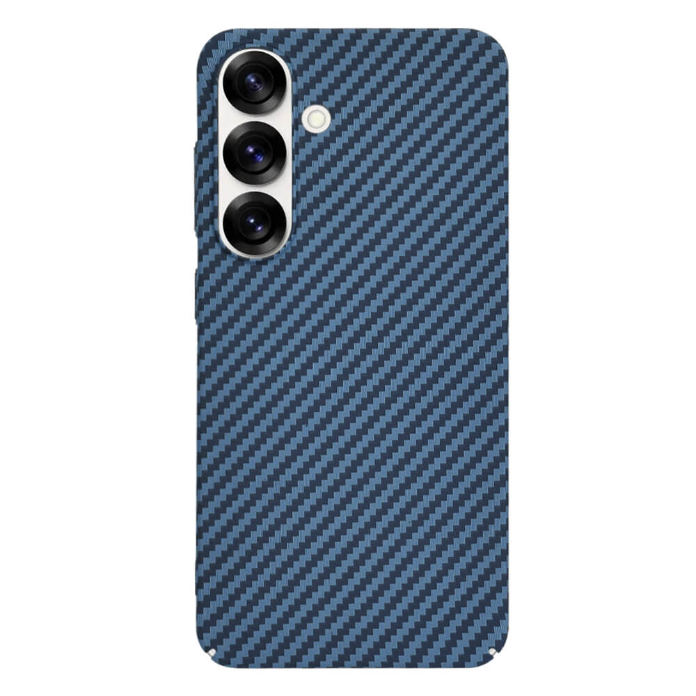 Techsuit Samsung Galaxy S25 Σκληρή Θήκη Carbonite FiberShell - Cyan