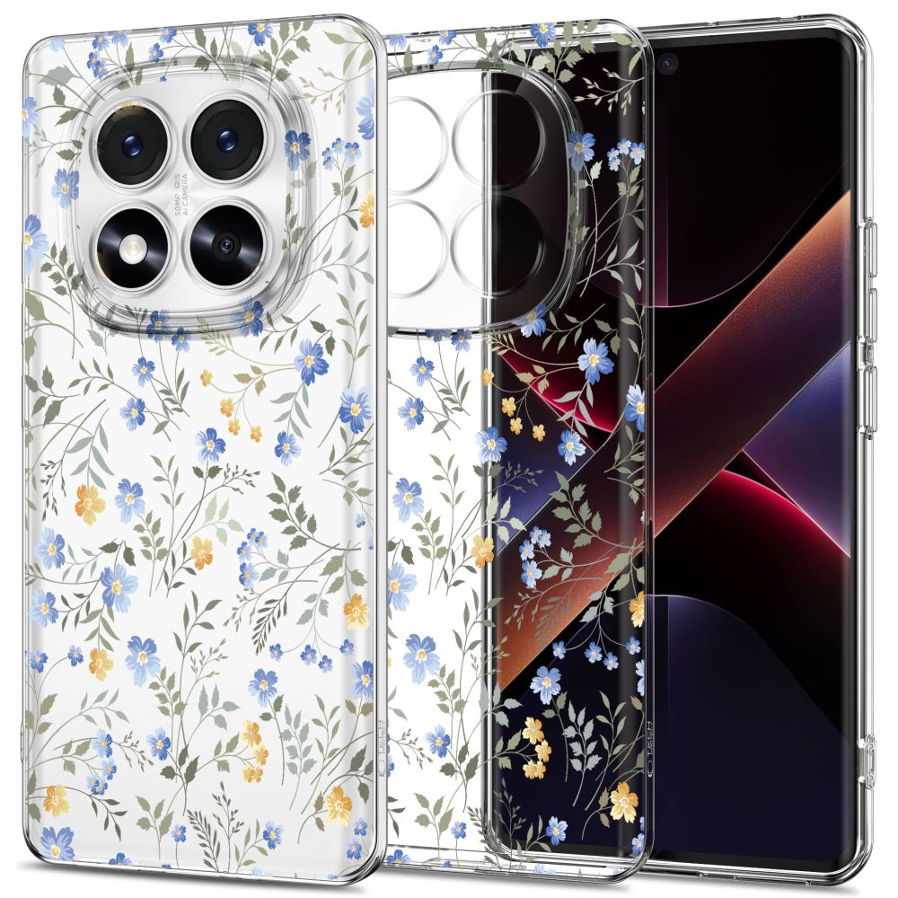 Tech - Protect Xiaomi Redmi Note 14 Pro 5G / Poco X7 Flexair Θήκη Σιλικόνης - Spring Flowers