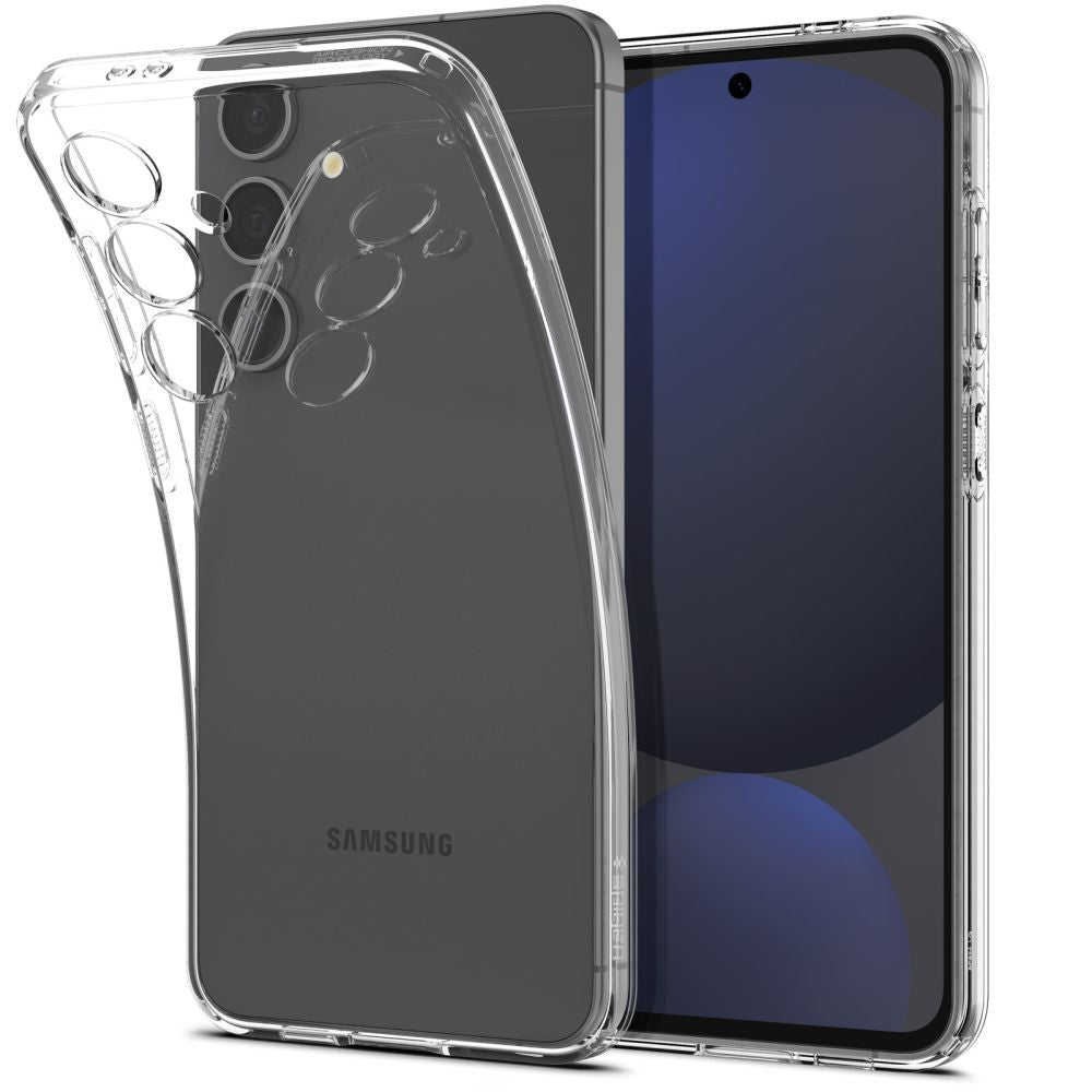 Spigen Samsung Galaxy S24 FE - Liquid Crystal Θήκη Σιλικόνης - Crystal Clear