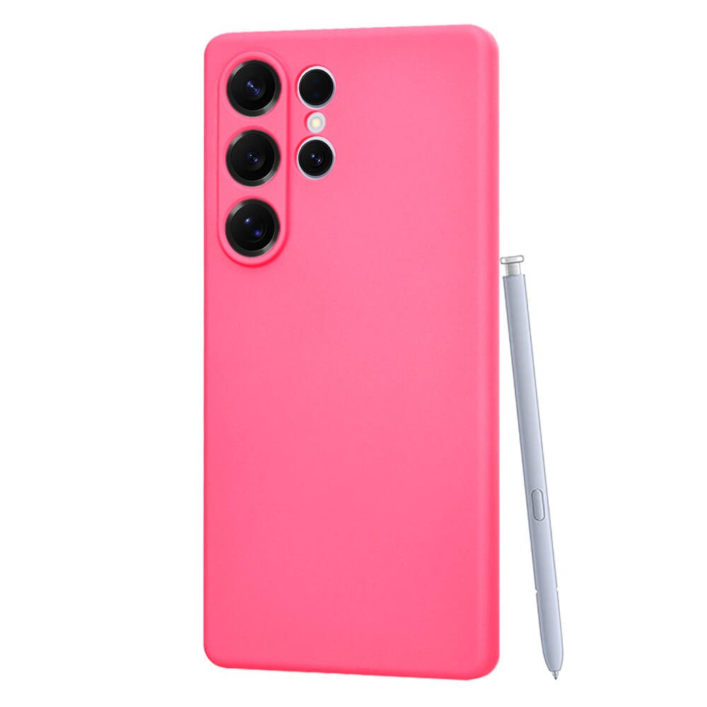 Techsuit Samsung Galaxy S25 Ultra SoftFlex Θήκη Σιλικόνης - Hot Pink
