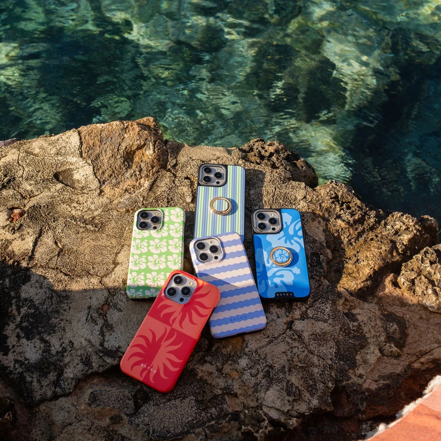Burga iPhone 16 Plus Fashion Tough MagSafe Σκληρή Θήκη με MagSafe - Sunkissed