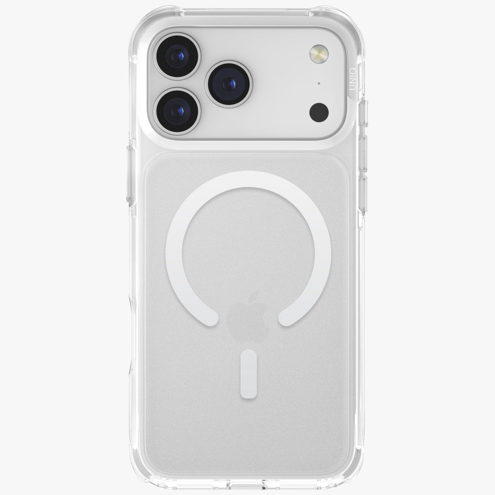 Uniq iPhone 17 Pro Max - LifePro Xtreme Magclick - Σκληρή Θήκη με Πλαίσιο Σιλικόνης και MagSafe - Clear
