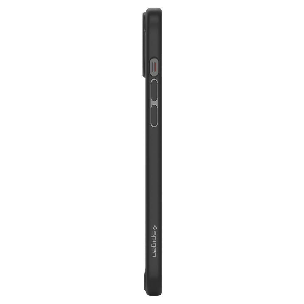 Spigen iPhone 15 Plus Ultra Hybrid Σκληρή Θήκη με Πλαίσιο Σιλικόνης - Matte Black