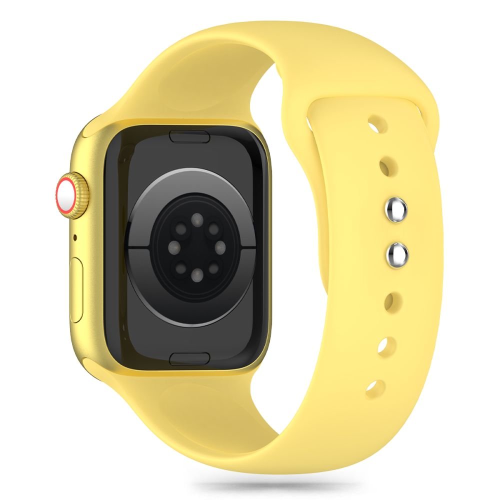 Tech - Protect Λουράκι Apple Watch 4/5/6/7/8/9/10/11 - SE (1/2/3) - 40/41/42mm Silicone Σιλικόνης - Canary Yellow