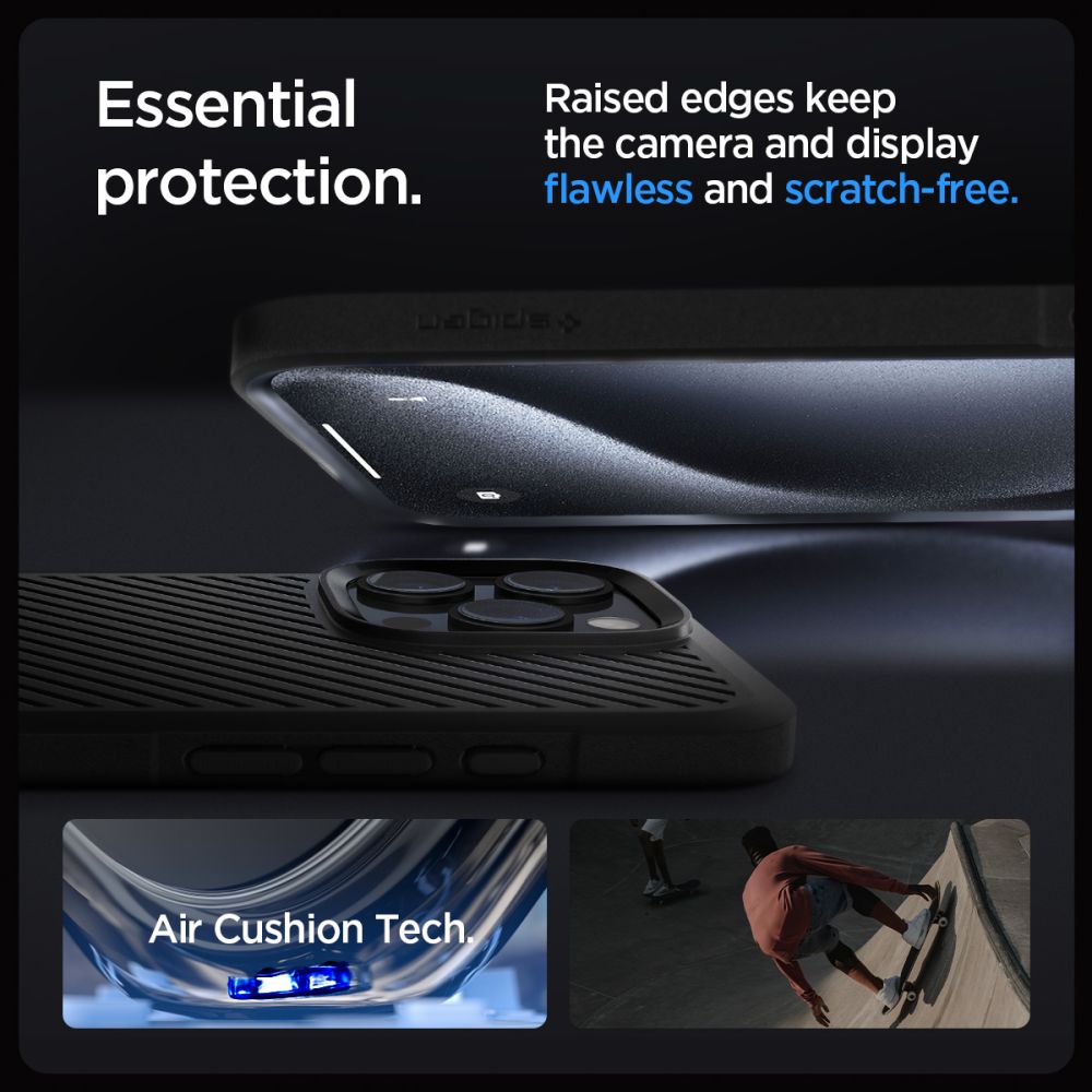 Spigen iPhone 16 Pro Θήκη TPU Core Armor - Matte Black