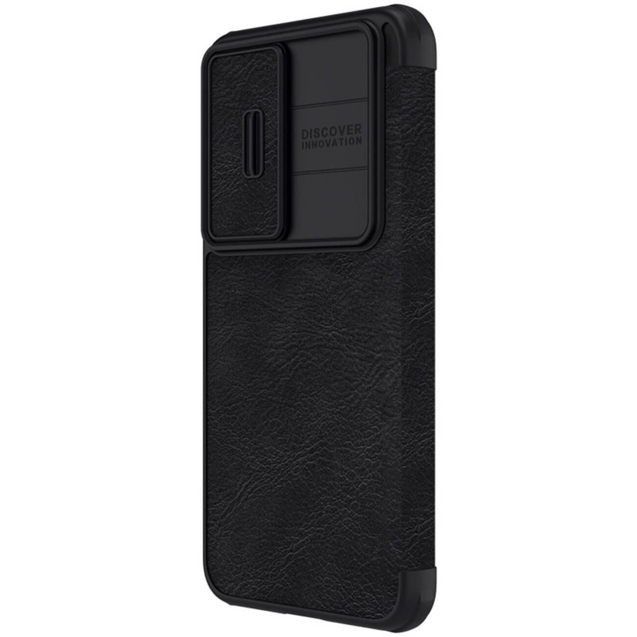 Nillkin Samsung Galaxy S23 Qin Leather Pro Case Θήκη Βιβλίο - Black