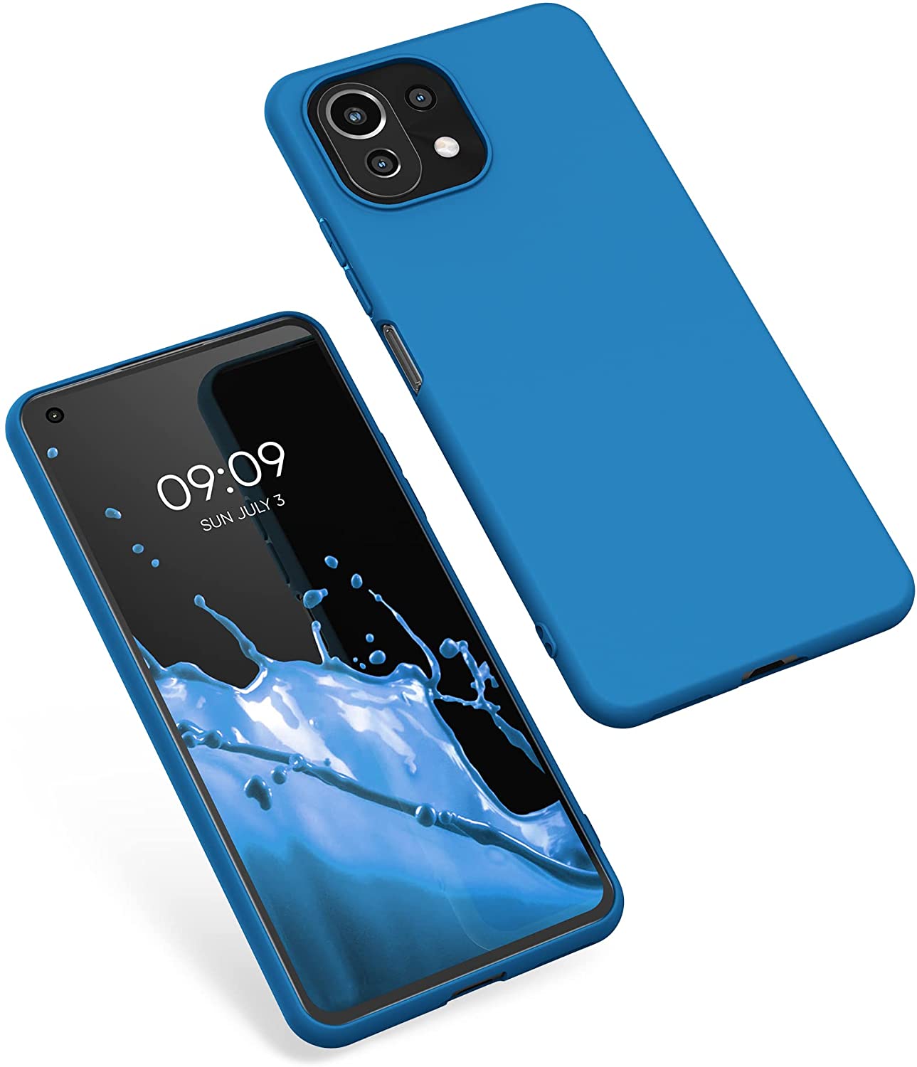 KW Xiaomi Mi 11 Lite / Mi 11 Lite 5G Θήκη Σιλικόνης TPU - Blue Reef - 54726.228