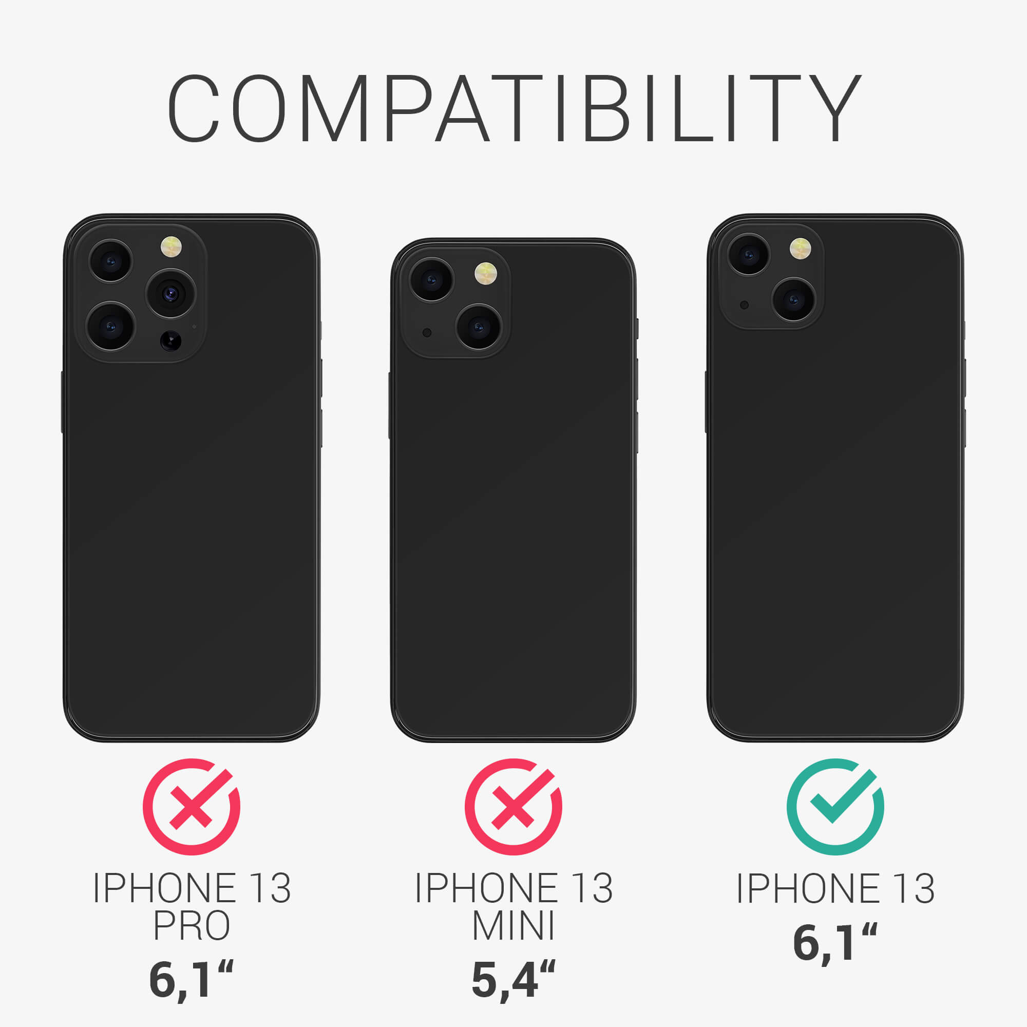 KW iPhone 13 Θήκη Σιλικόνης TPU με Υποδοχή για Κάρτα - Tawny Red - 55955.190