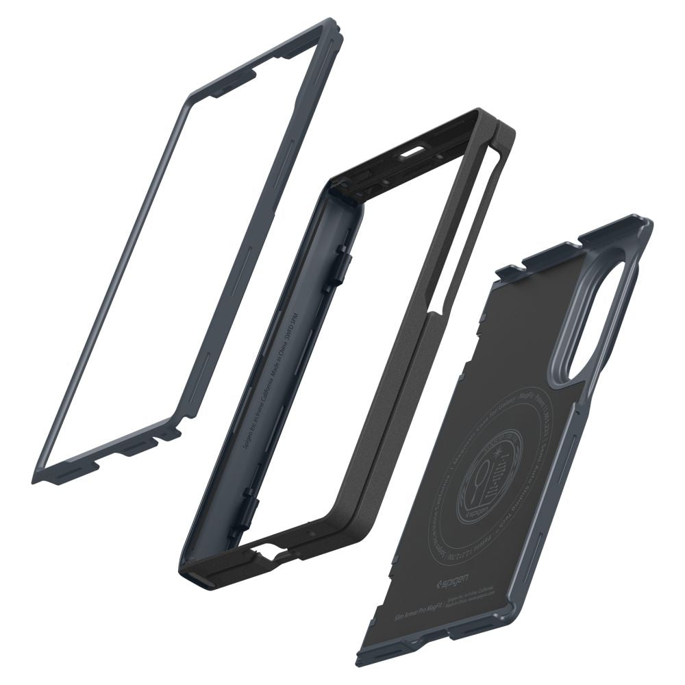 Spigen Samsung Galaxy Z Fold8 - Σκληρή Θήκη με MagSafe - Slim Armor Pro Mag - Metal Slate