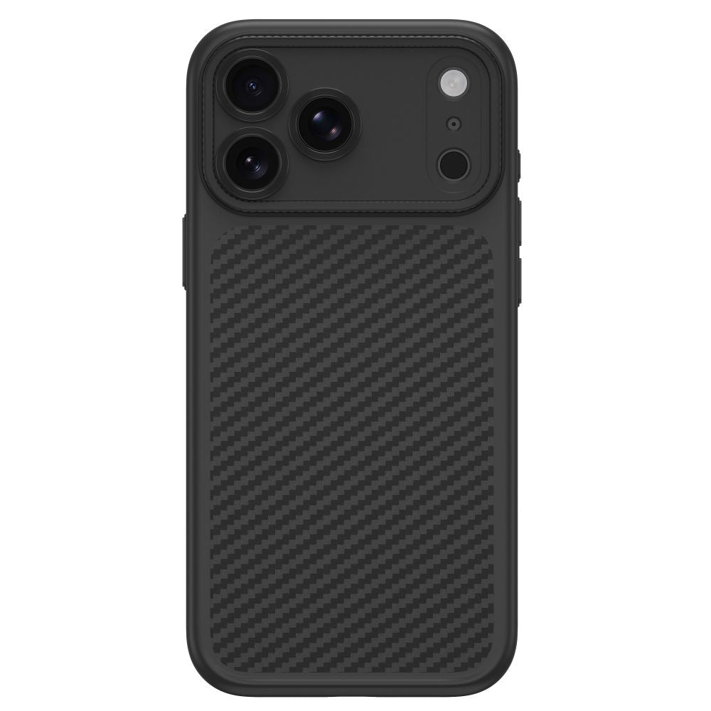Tech-Protect iPhone 18 Pro Max / iPhone 17 Pro Max - Σκληρή Θήκη με Πλαίσιο Σιλικόνης MagSafe - MagCam - Carbon Black