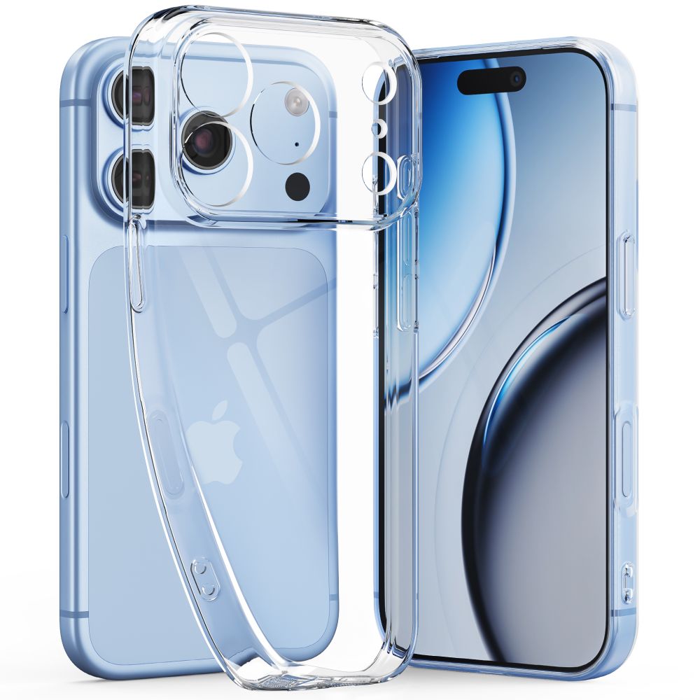Tech-Protect iPhone 17 Pro / iPhone 18 Pro - Σετ με Θήκη TPU και 2 Αντιχαρακτικά Γυαλιά Οθόνης - Flexair / Glass Fit - Clear
