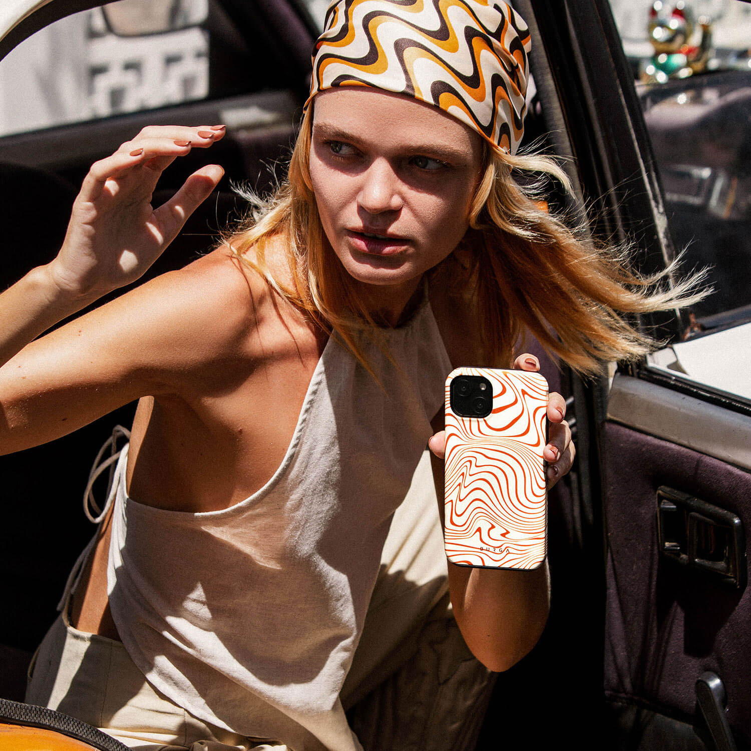 Burga iPhone 13 Pro Max Fashion Tough Σκληρή Θήκη - Déjà Vu