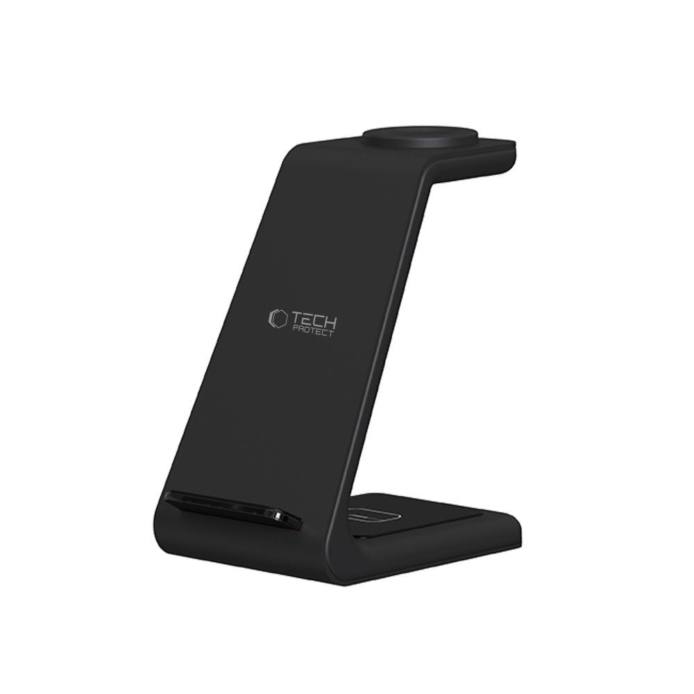 Tech - Protect QI15W - A36 3in1 Ασύρματος Φορτιστής για Android - Black