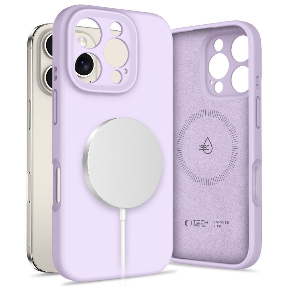 Tech - Protect iPhone 16 Pro Max Liquid Silicone - MagSafe Θήκη Σιλικόνης TPU - Mauve