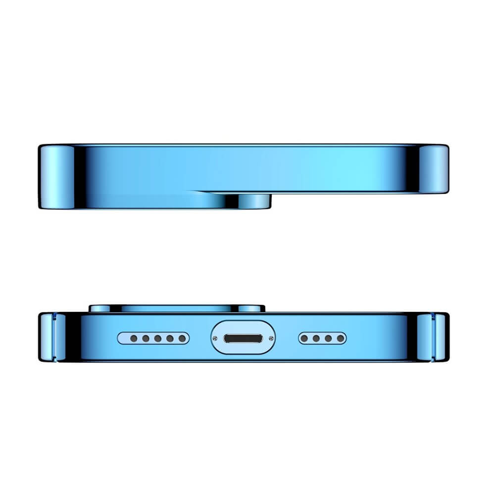 Baseus Glitter Electroplating Σκληρή Θήκη για iPhone 13 Pro - Blue - ARMC000703