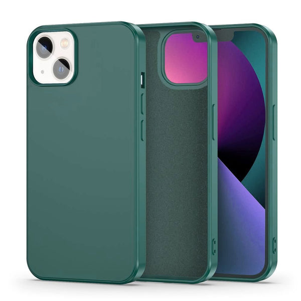 Tech - Protect iPhone 14 Icon Θήκη Σιλικόνης Rubber TPU - Military Green
