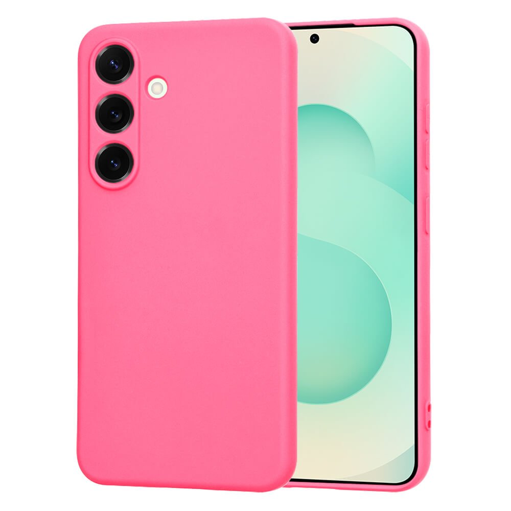 Techsuit Samsung Galaxy S25 Plus SoftFlex Θήκη Σιλικόνης - Hot Pink