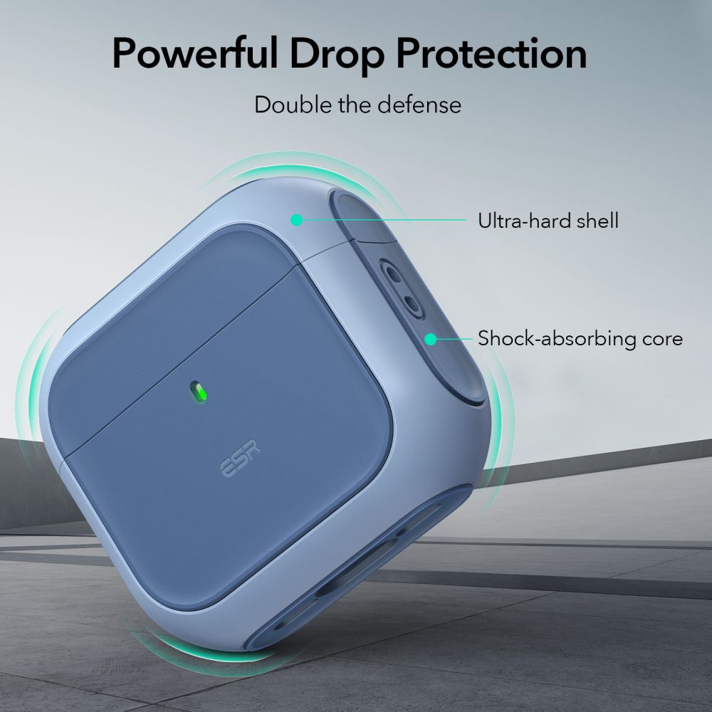 ESR AirPods 4 Θήκη Σιλικόνης με MagSafe - Orbit Halolock - Blue