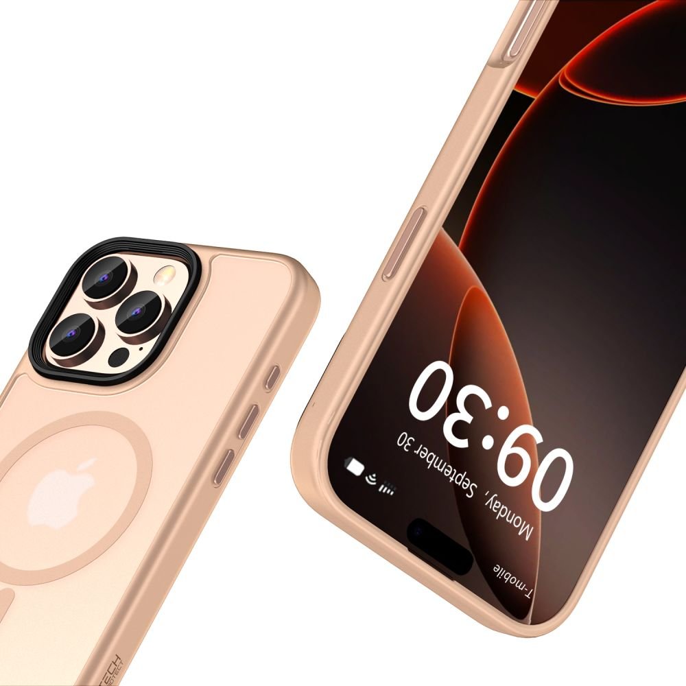 Tech - Protect iPhone 16 Pro MagMat Σκληρή Θήκη με Πλαίσιο Σιλικόνης και MagSafe - Matte Desert