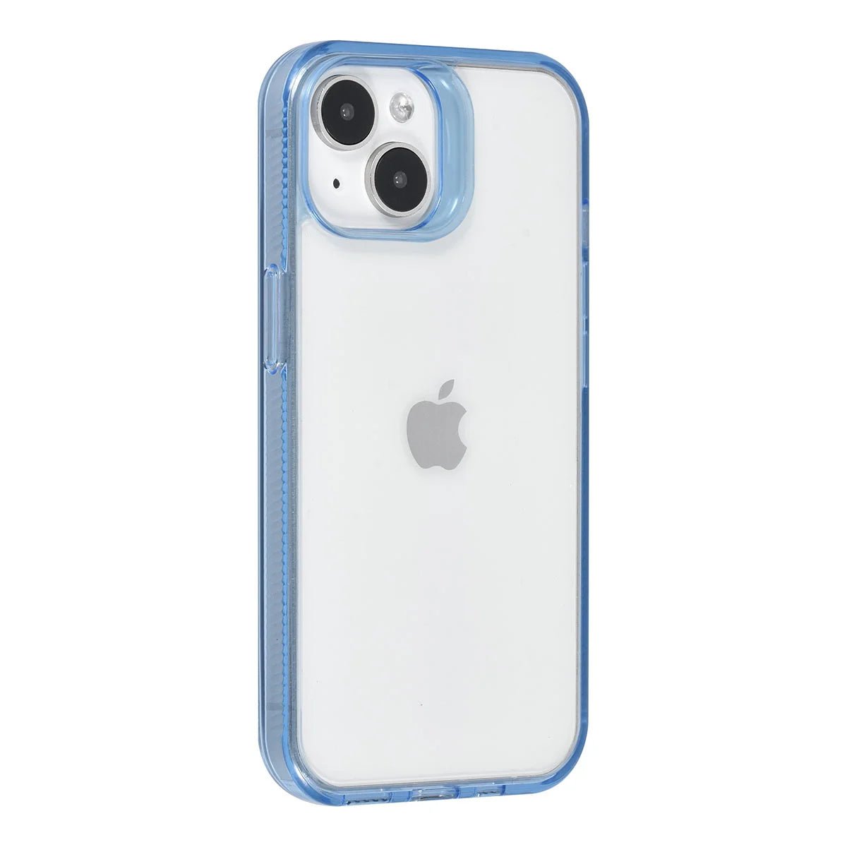 Tuniq iPhone 15 - Σκληρή Θήκη με Πλαίσιο Σιλικόνης - Ημιδιάφανο Μπλε / Διάφανο