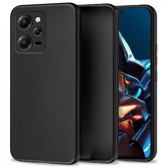 Tech - Protect Xiaomi Redmi Note 12 Pro 5G Icon Θήκη Σιλικόνης Rubber TPU - Black